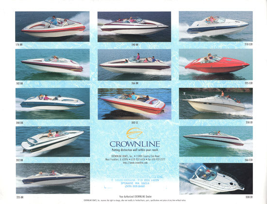 Crownline 1997 Brochure