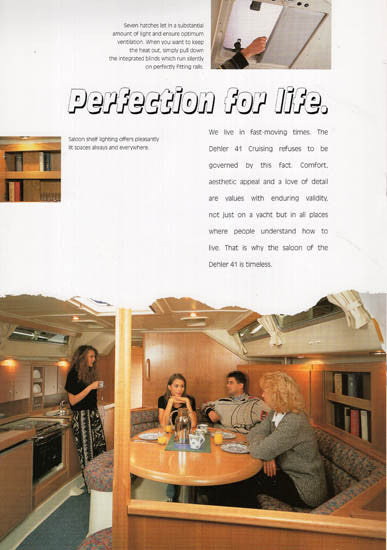 Dehler 41 Cruising Brochure
