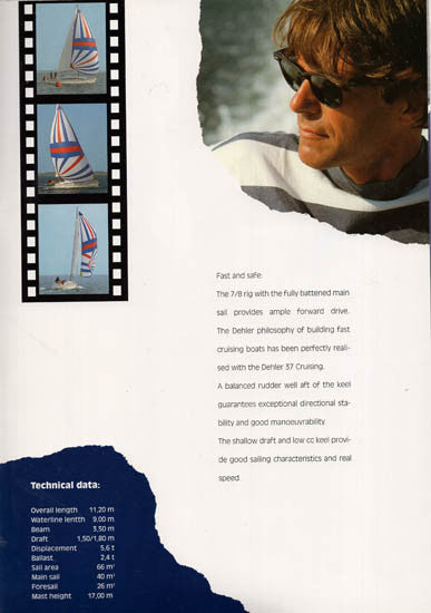 Dehler 37 Cruising Brochure