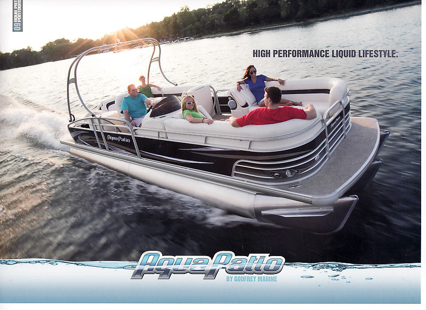 Aqua Patio 2009 Pontoon Brochure