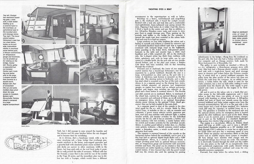 Willard 40 Yachting Magazine Brochure