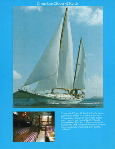 Cheoy Lee 42 Clipper Brochure