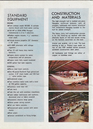 Chiwn Hwa 33 Trawler Brochure