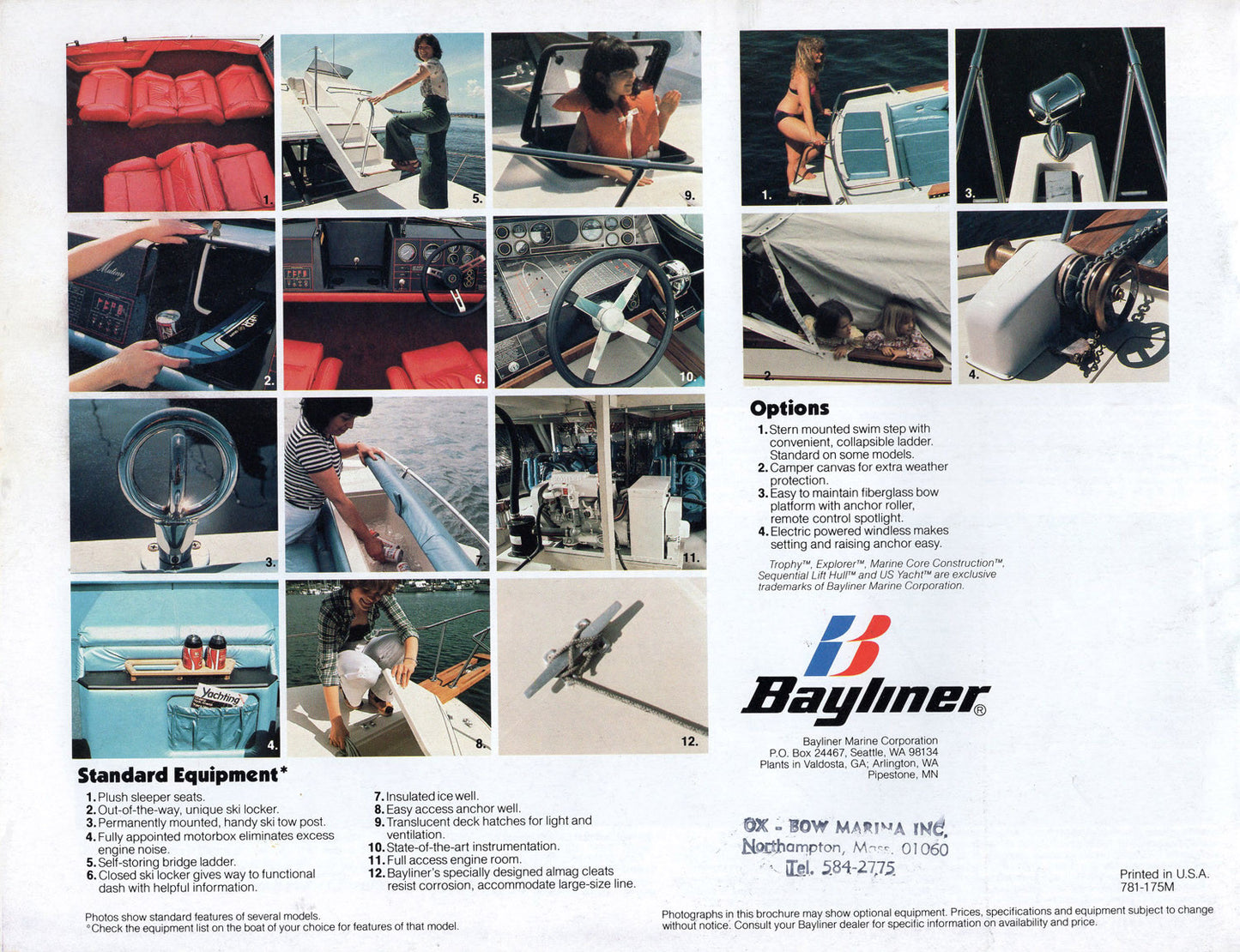 Bayliner 1982 Brochure