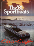 Chris Craft 1981 Sport Boats Brochure