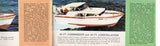 Chris Craft 1960 Sport Mini Brochure