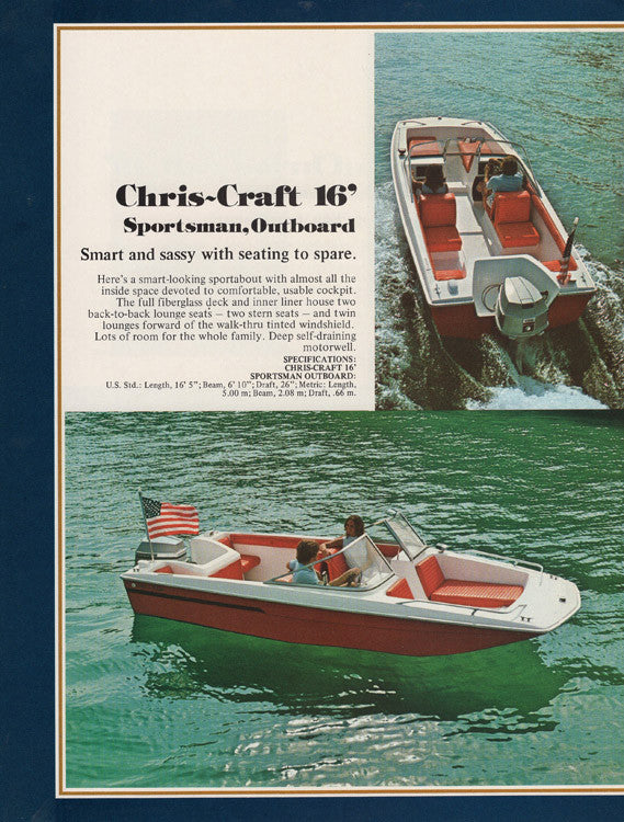 Chris Craft 1976 Sport Boats Brochure