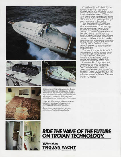 Trojan 10 Meter Express Brochure