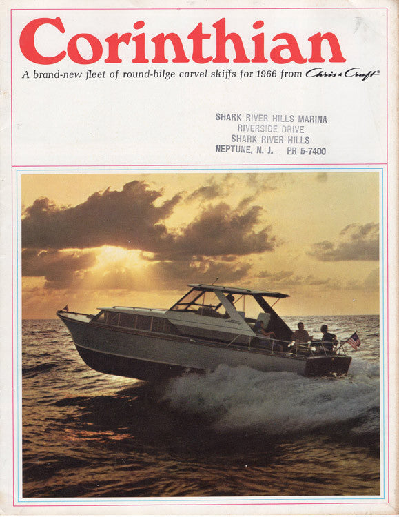 Chris Craft 1966 Corinthian Brochure