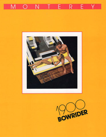 Monterey 1900 Bowrider Brochure