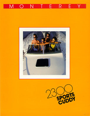 Monterey 2300 Sports Cuddy Brochure