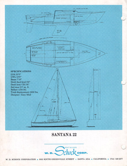 Santana 22 Brochure