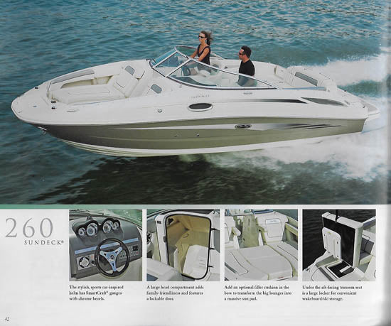 Sea Ray 2010 Sport Boats Brochure
