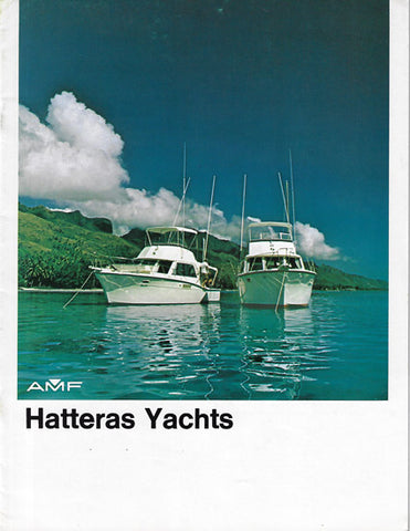 Hatteras 1970s Brochure