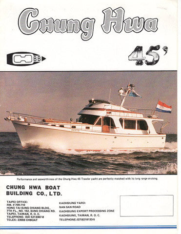 CHB 45 Long Range Trawler Brochure