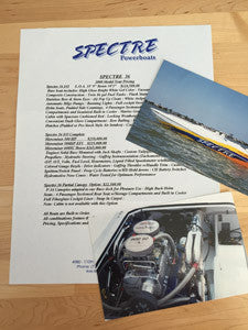 Spectre 30 & 36 Brochure Package