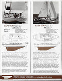 Cape Dory 1982 Brochure