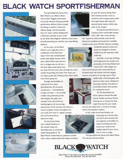 Black Watch Brochure