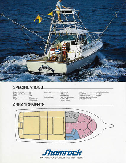 Shamrock Grand Slam 31 Brochure