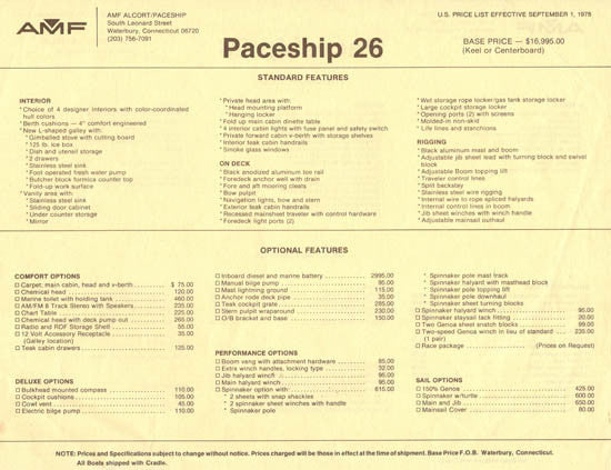 Paceship PY26 Brochure