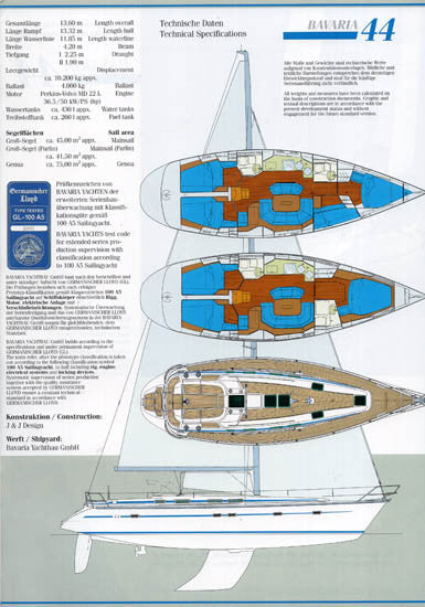 Bavaria 44 Brochure