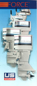 US Marine 1984 Force Outboard Abbreviated Brochure