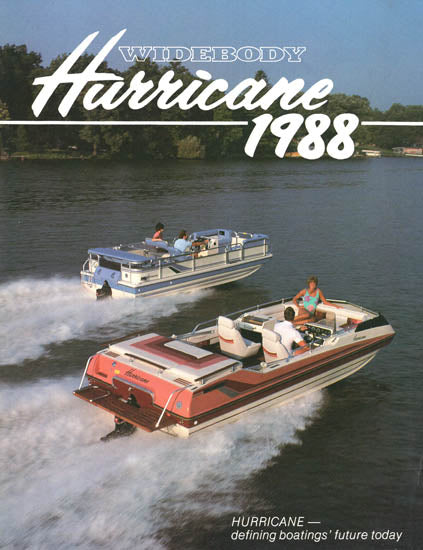 Hurricane 1988 Deck Boat Brochure