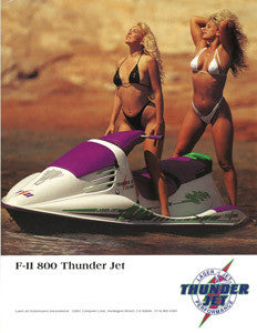 Thunder Jet Personal Watercraft Brochure Package