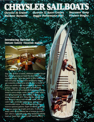 Chrysler 1977 Sailboat Brochure