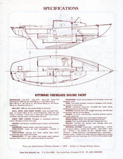 Kittiwake 23 Brochure