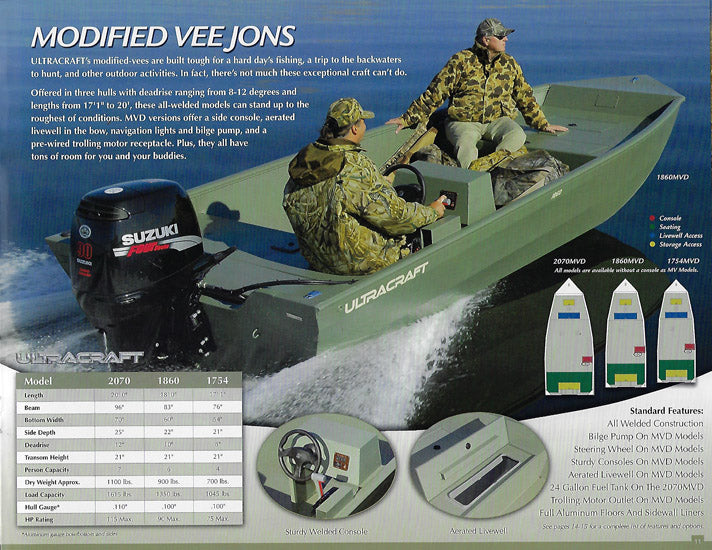 Misty Harbor 2008 Ultracraft Fishing Brochure