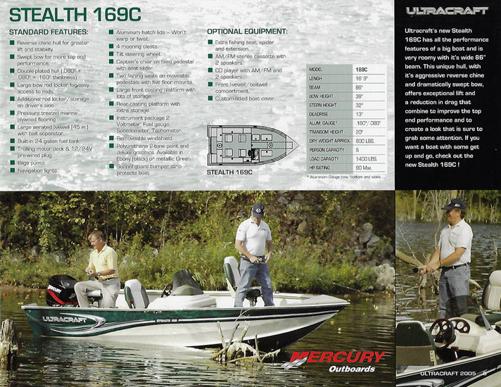 Misty Harbor 2005 Ultracraft Fishing Brochure