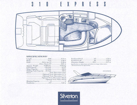 Silverton 310 Express Brochure