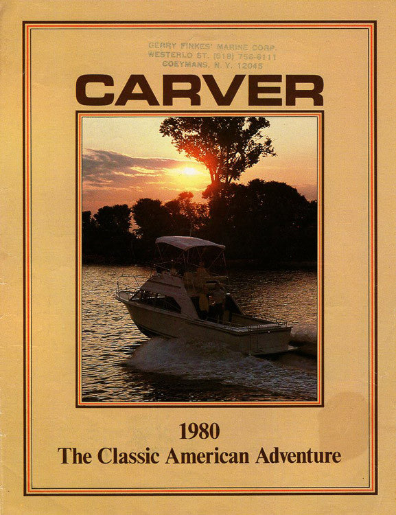 Carver 1980 Abbreviated Brochure