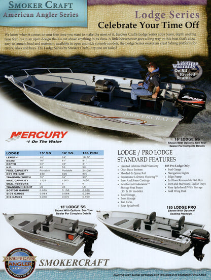 Smoker Craft 2007 American Angler Series Brochure