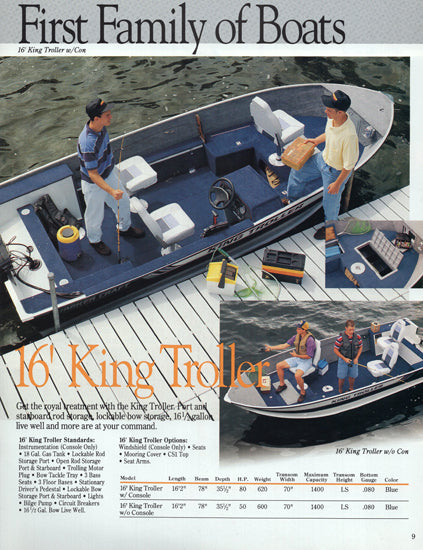 Smoker Craft 1993 Brochure