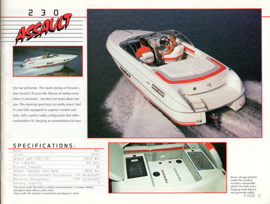 Dynasty 1992 Brochure