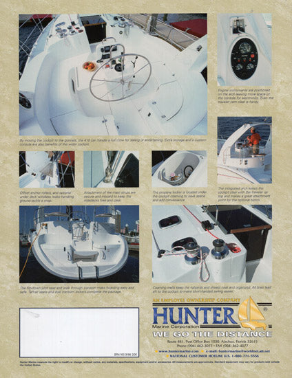 Hunter 410 Brochure