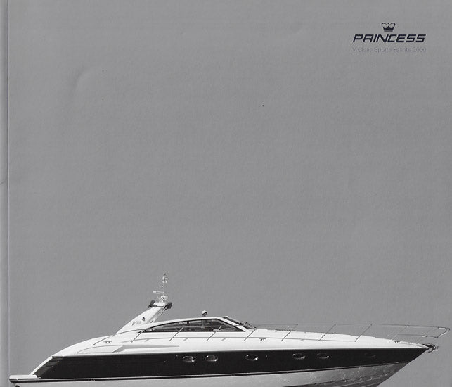 Princess 2000 Flybridge V Class Sport Yachts Brochure