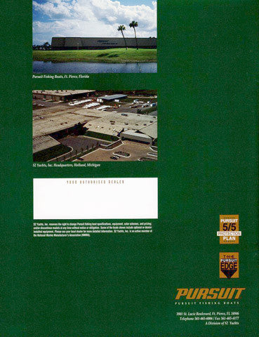 Pursuit 1997 Brochure
