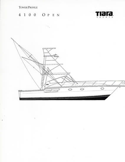 Tiara 4100 Launch Brochure Folder