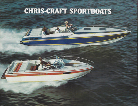 Chris Craft 1980 Sport Boats Brochure