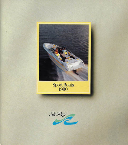 Sea Ray 1990 Sport Boats Brochure