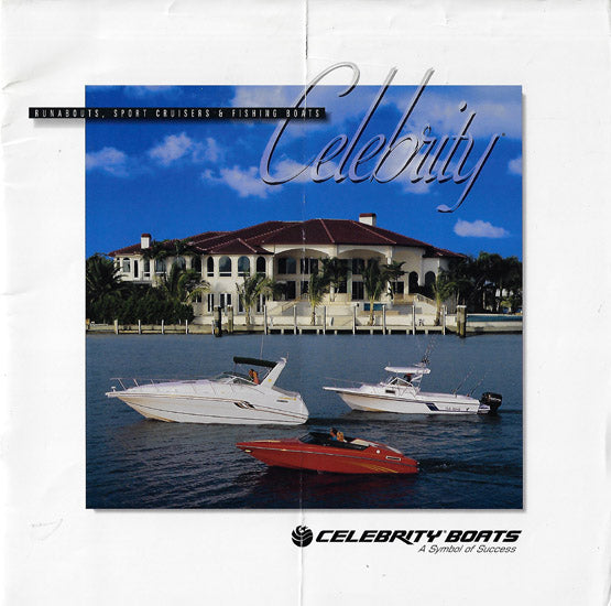 Celebrity 1996 Brochure