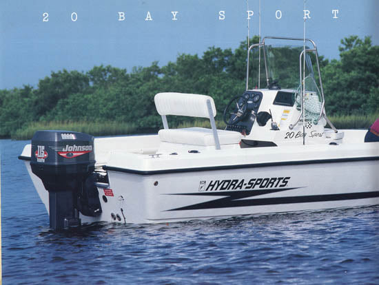 Hydra Sports 1999 Bay Sport Brochure