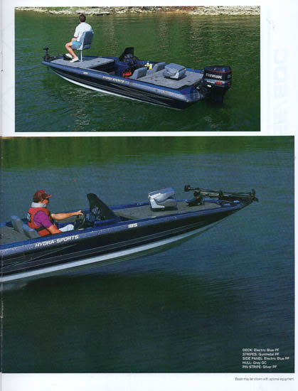 Hydra Sports 1995 Freshwater Brochure