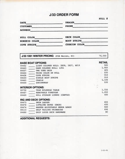 J/33 Brochure