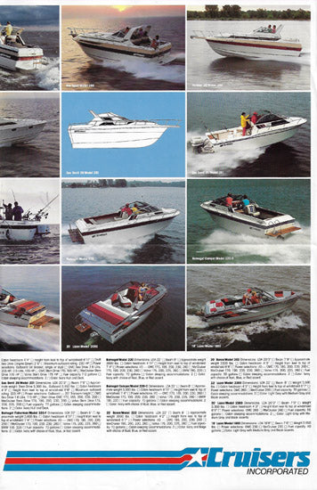 Cruisers 1985 Full Line Brochure