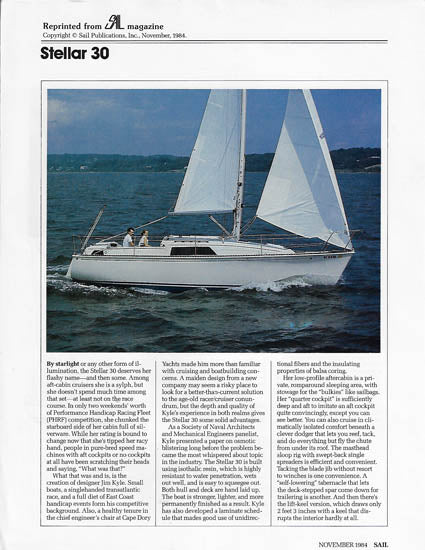 Stellar 30 Brochure