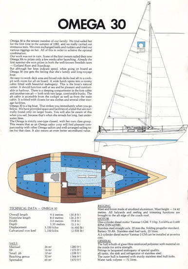 Omega 30 34 Brochure